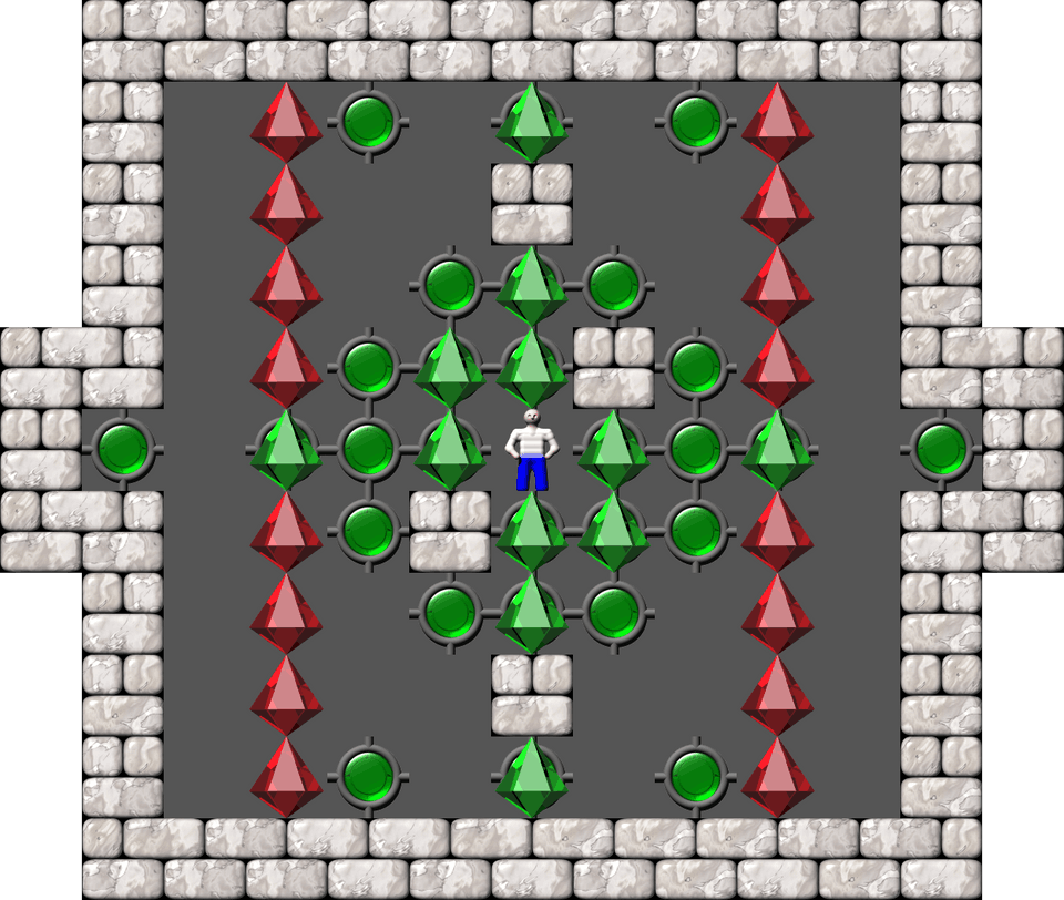 Сокобан Monry and Panda Arranged уровень 83